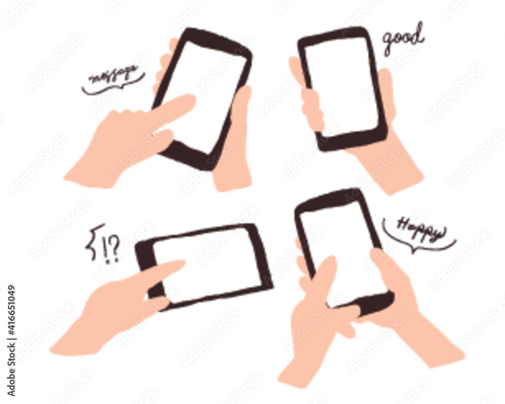 手書き風のスマホを持つ手のイラスト Illustration Of A Hand Holding A Handwritten Smartphone Stock Vector Adobe Stock 手書き風のスマホを持つ手のイラスト Illustration Of A Hand Holding A Handwritten Smartphone Stock Vector Adobe Stock