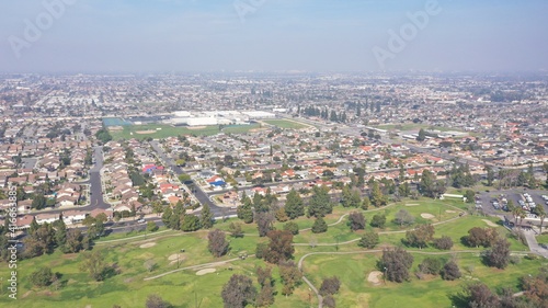 Aerial View of Orange County, California 