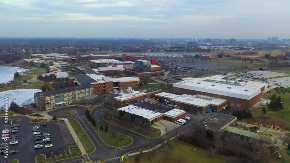 Orbit Shot of William Rainey Harper College - Part 6 Orbit Shot of William Rainey Harper College - Part 6