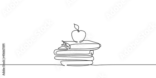 Continuous one line drawing...