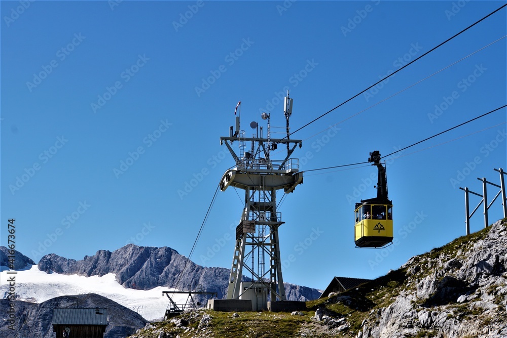 Dachstein Mountains, view from Krippenstein Mountain