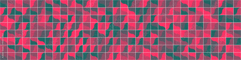 Fototapeta premium Green Wedge Ukaine flag of independence Habarovsk illustration