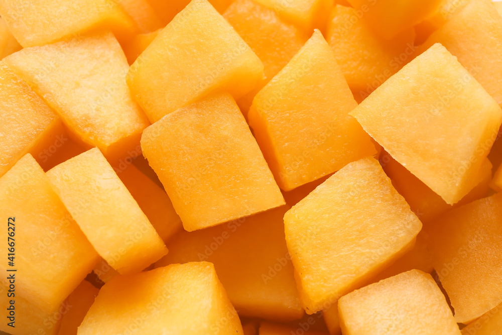 Sweet ripe melon as background Sweet ripe melon as background