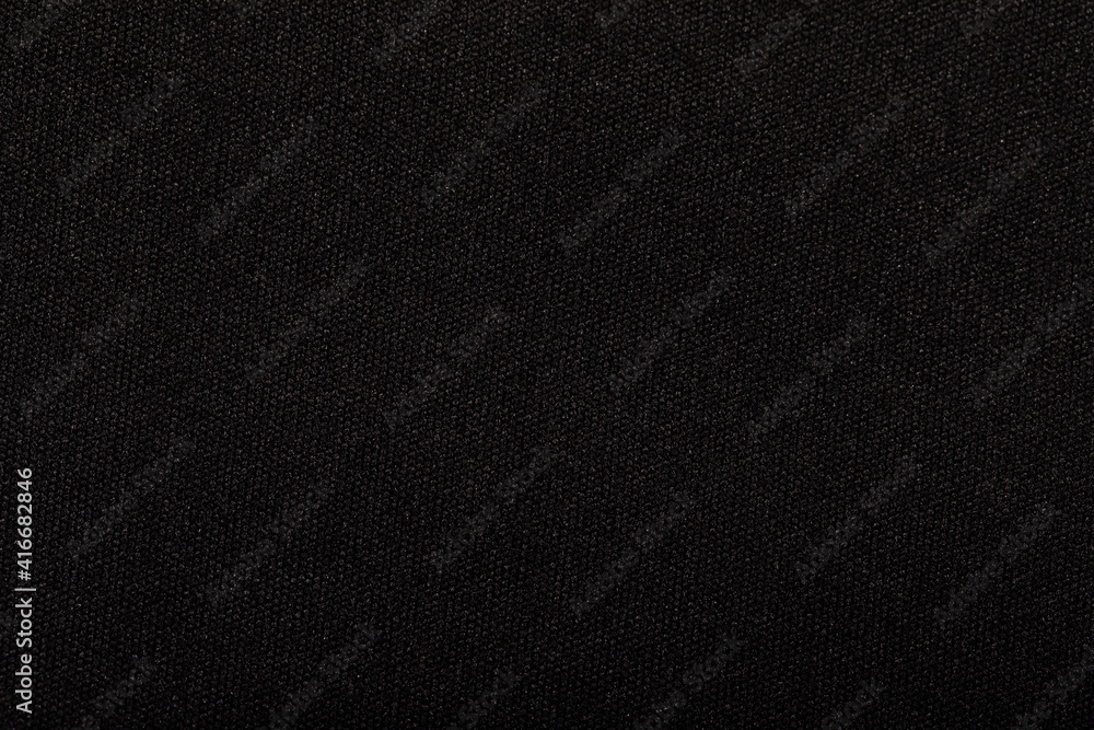 dark black woolen fabric texture. Useful as background for design-works