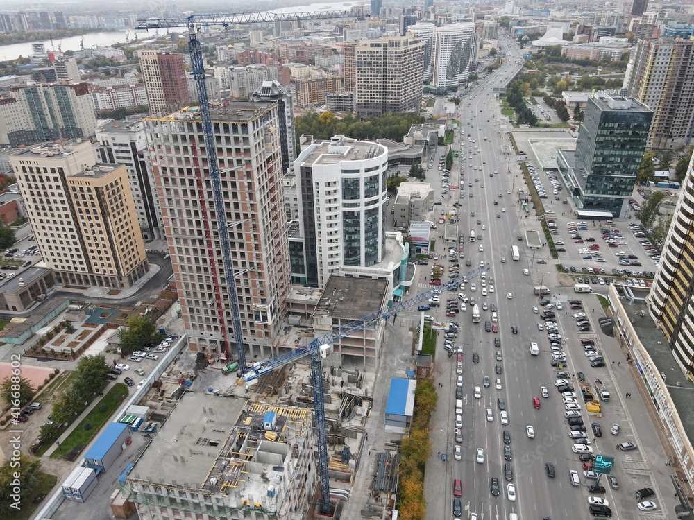 Fototapeta premium tower crane