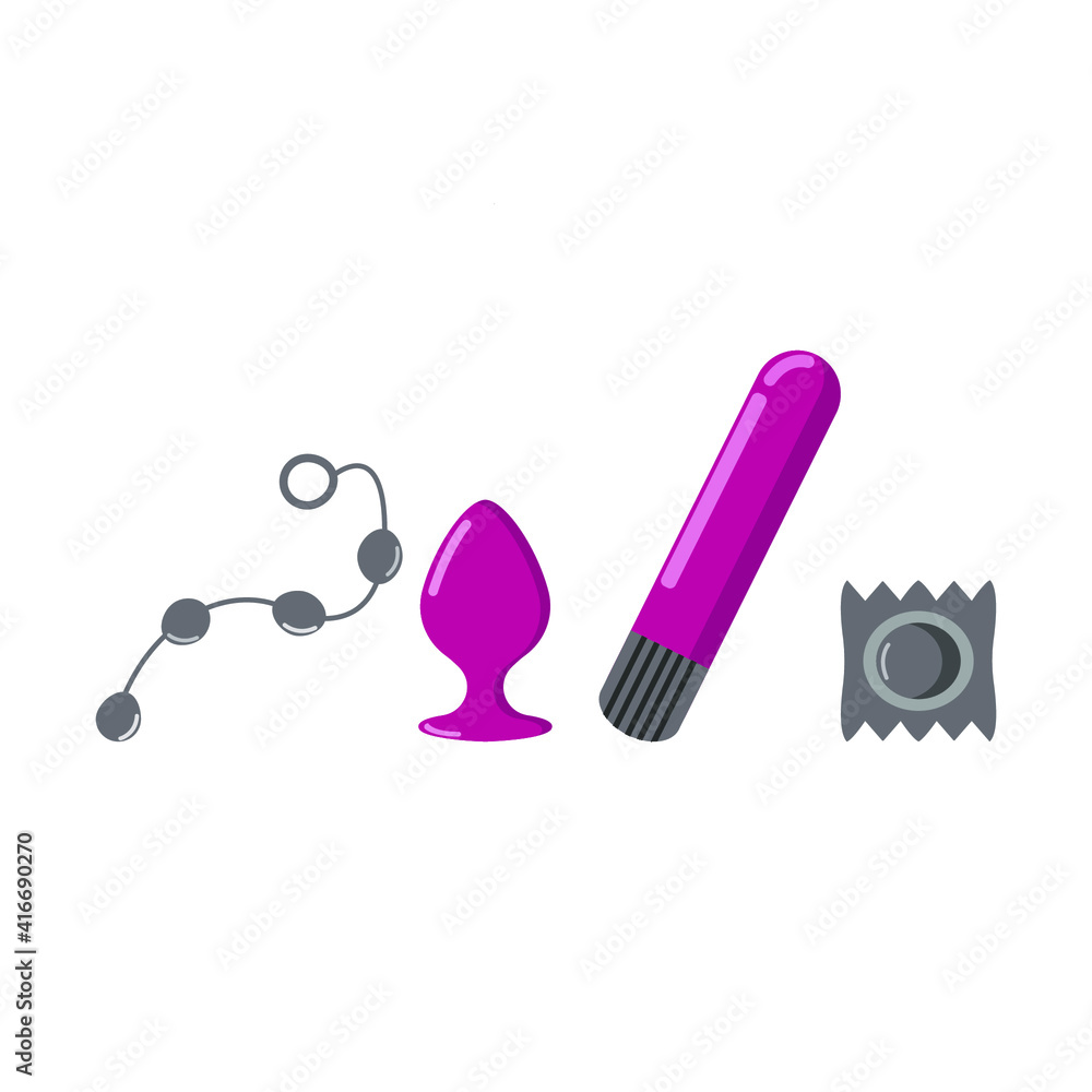 vibrator sex toy doodle icon, vector illustration, on a white background vibrator sex toy doodle icon, vector illustration, on a white background