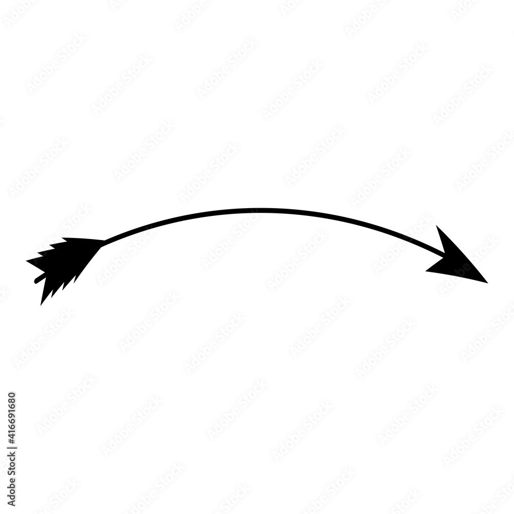 Tribal arrow icon design template vector isolated Tribal arrow icon design template vector isolated