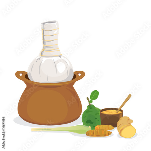 thai traditional compress massage
