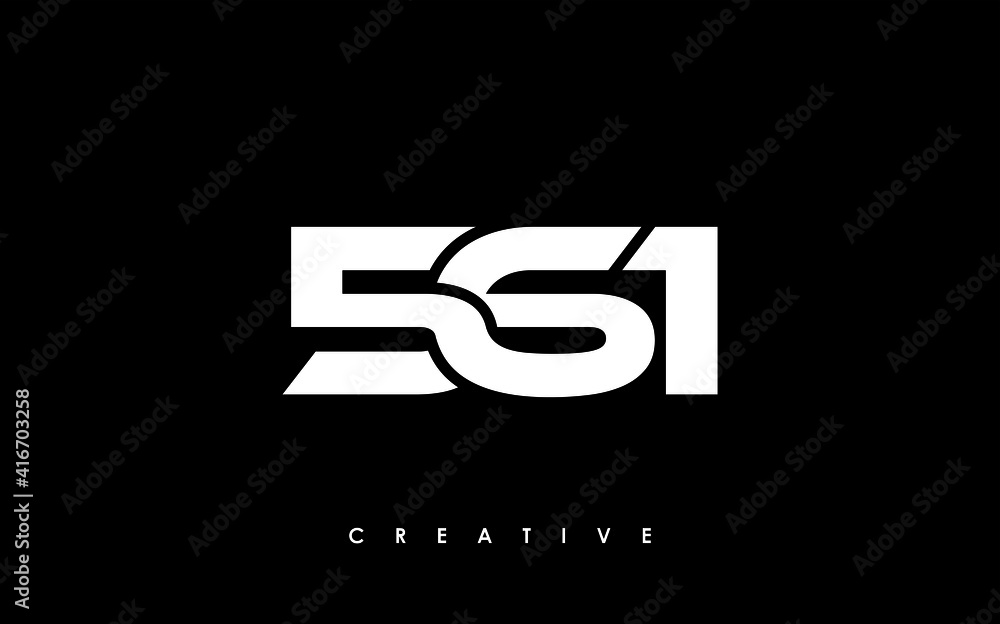 561 Letter Initial Logo Design Template Vector Illustration 561 Letter Initial Logo Design Template Vector Illustration
