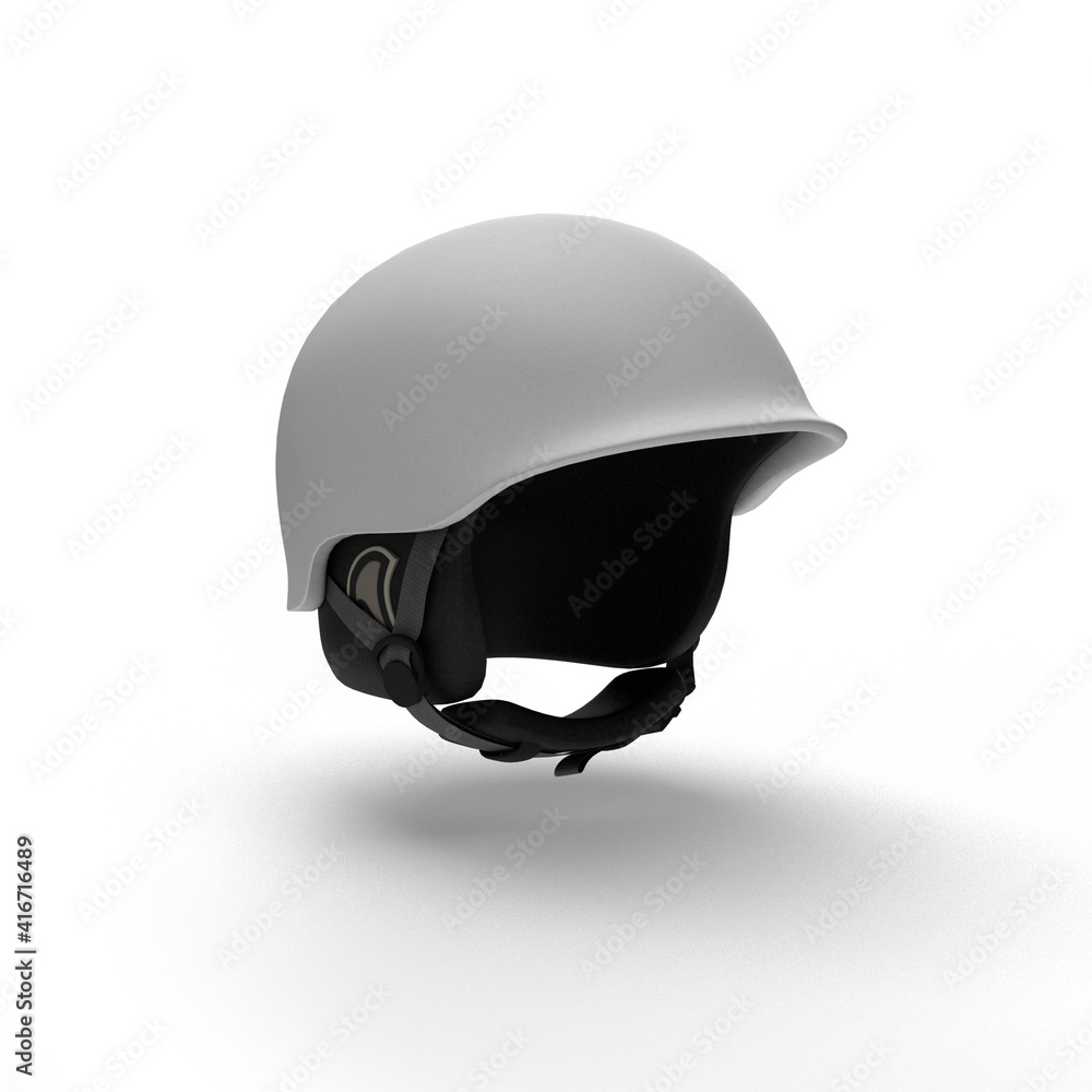 Fototapeta premium helmet on white background