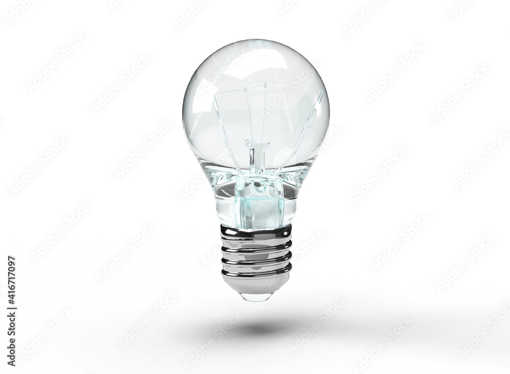lamp on white background lamp on white background