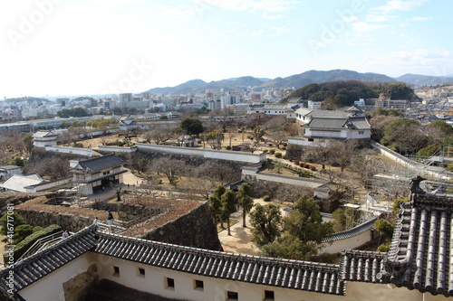 姫路城 城内 曲輪 白鷺城 Himeji Castle Shirasagi Castle inside