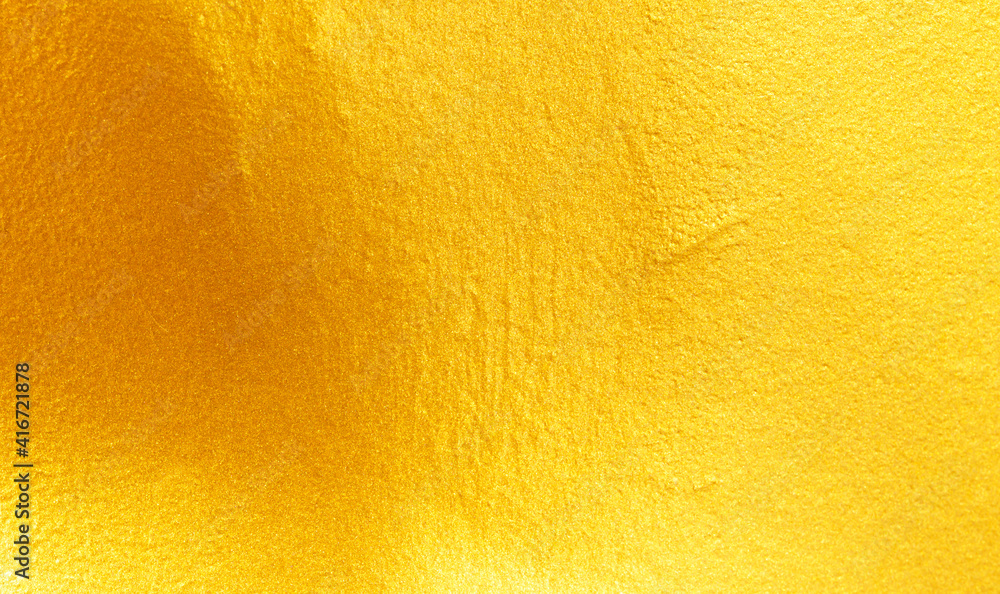 Naklejka premium Gold metal brushed background