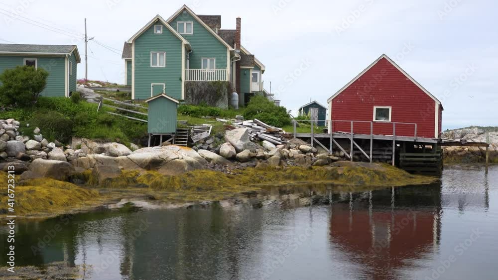 Canada. Fishing village in The Province of Nova Scotia. Canada. Fishing village in The Province of Nova Scotia.