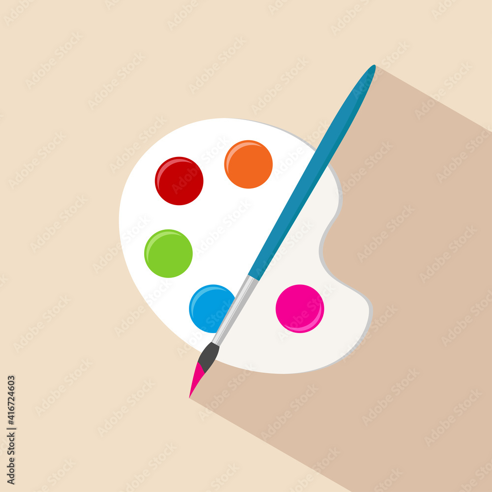 Paint brush vector graphics Paint brush vector graphics