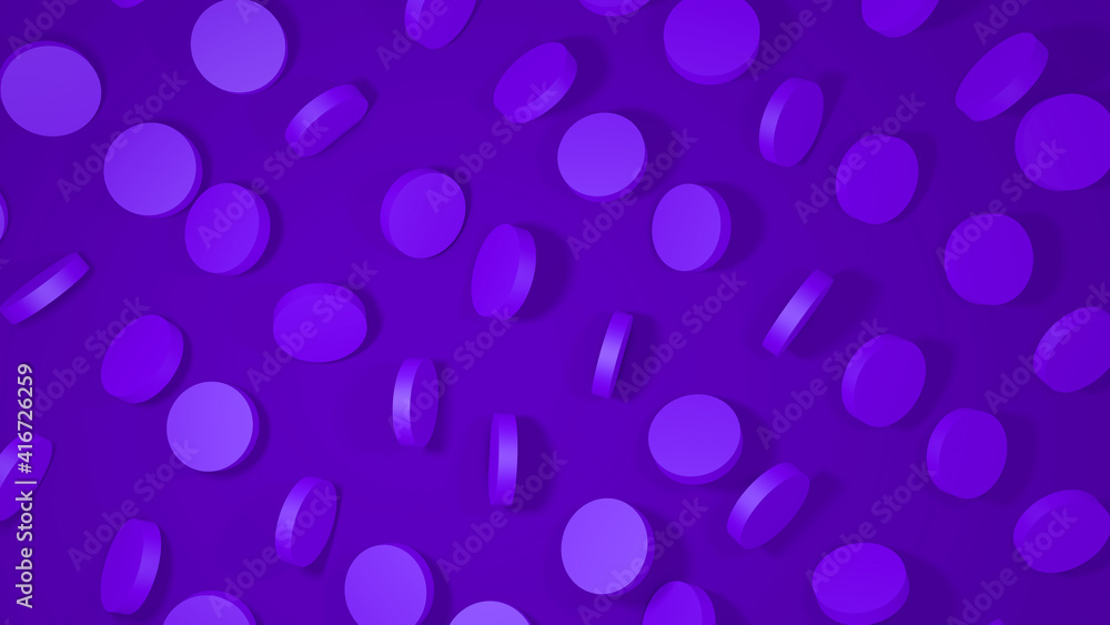 3D rendering, Abstract modern geometric shape with purple color, graphic design for background. 3D rendering, Abstract modern geometric shape with purple color, graphic design for background.