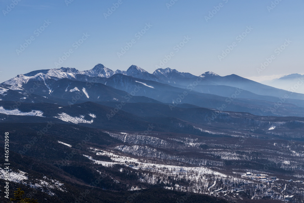 蓼科山登山 蓼科山登山