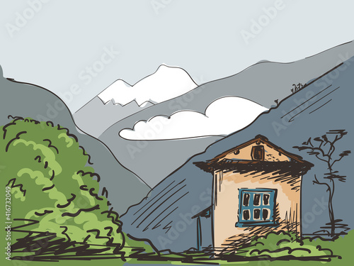 house