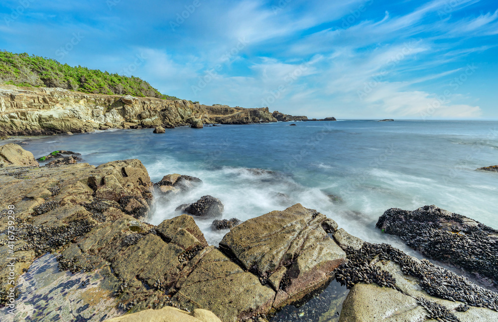 Beautiful landscape, rocks and ocean views, in Salt Point State Park in California. Beautiful landscape, rocks and ocean views, in Salt Point State Park in California.