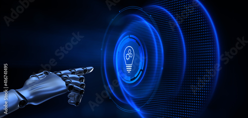 Foto Innovation technology concept