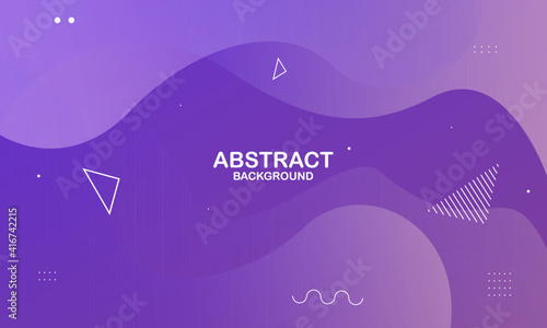 Colorful geometric background. Liquid color background design. Fluid shapes composition. Eps10 vector