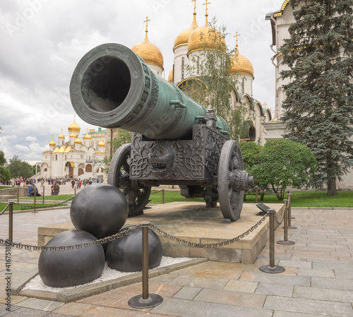 Tsar Cannon in Kremlin