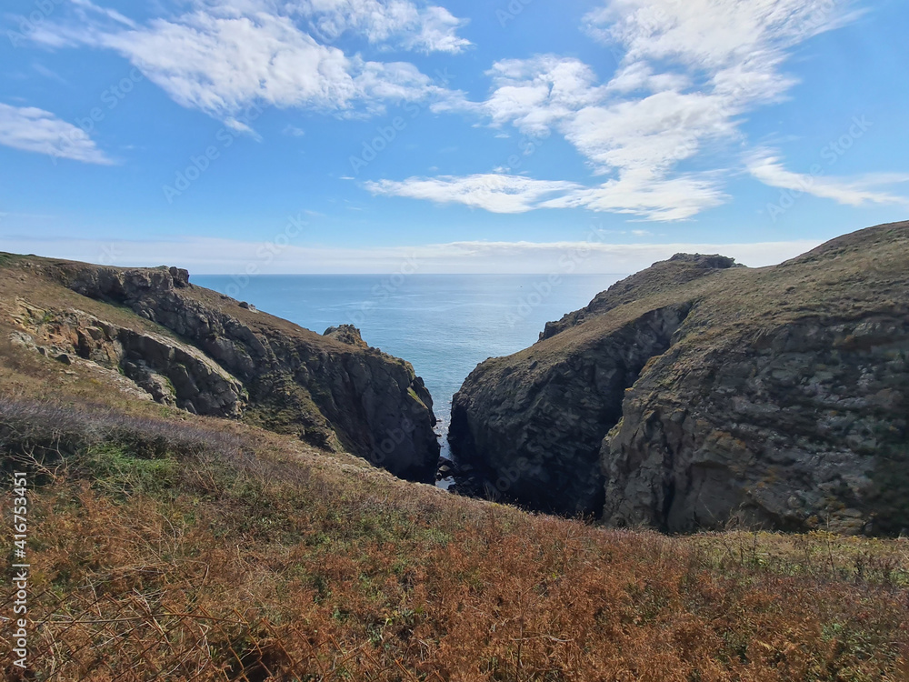 Guernsey Channel Islands, Torteval South Coast Cliffs
