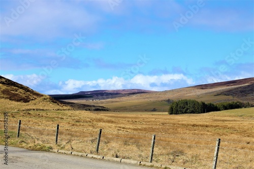 Fototapeta Naklejka Na Ścianę i Meble -  The beautiful mountains of Scotland 