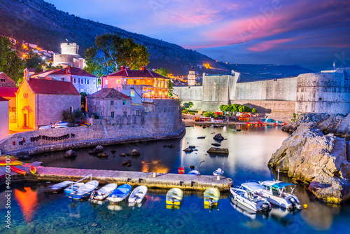 Fototapeta Naklejka Na Ścianę i Meble -  Dubrovnik, Croatia - Old Ragusa in Dalmatia