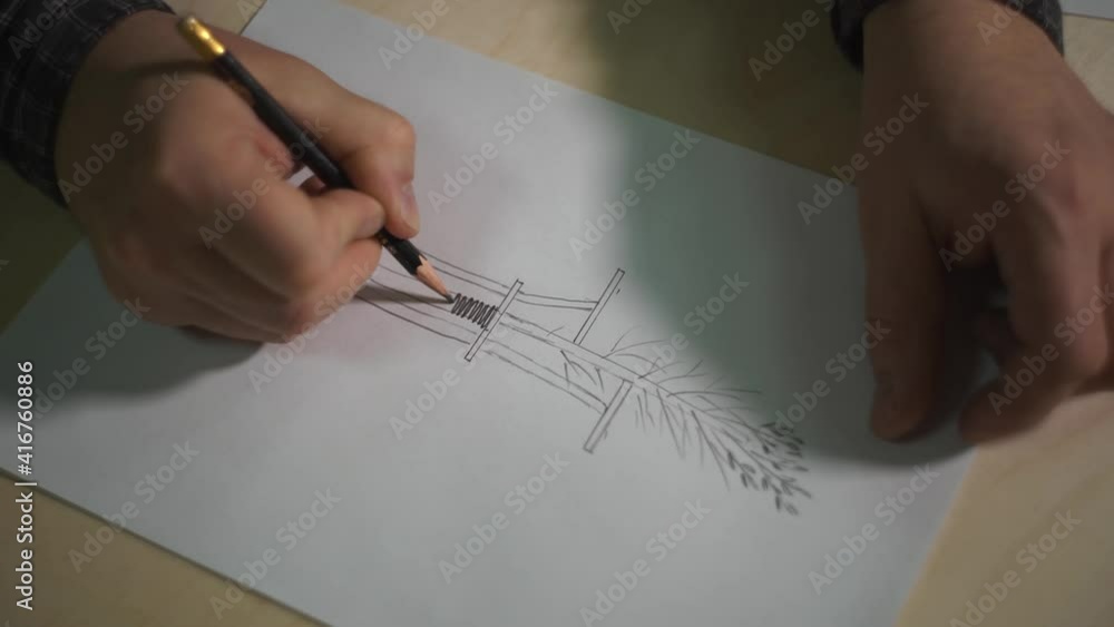 Man engineer shirt glasses aged designer draws sketch paper pencil table, drawing product, furniture people, animals. Small home based family business. Credit, assistance development your own business Man engineer shirt glasses aged designer draws sketch paper pencil table, drawing product, furniture people, animals. Small home based family business. Credit, assistance development your own business