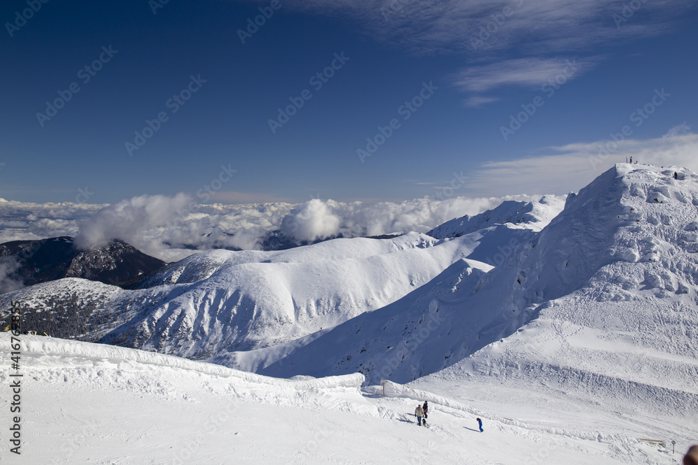 snow mountain Slovakia ski winter Jasna Europa