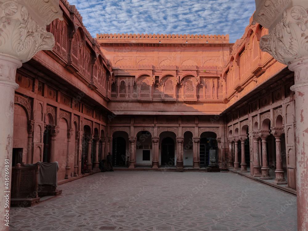 Fototapeta premium My click from the The Great Junagarh Fort