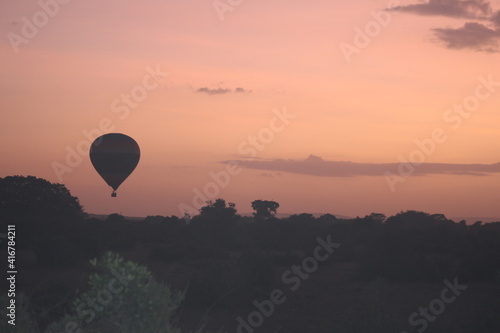 Sonnenaufgang in Kenya