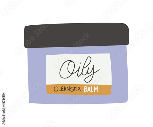 oily cleanser balm for skin care