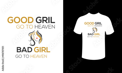 t shirt design gril.