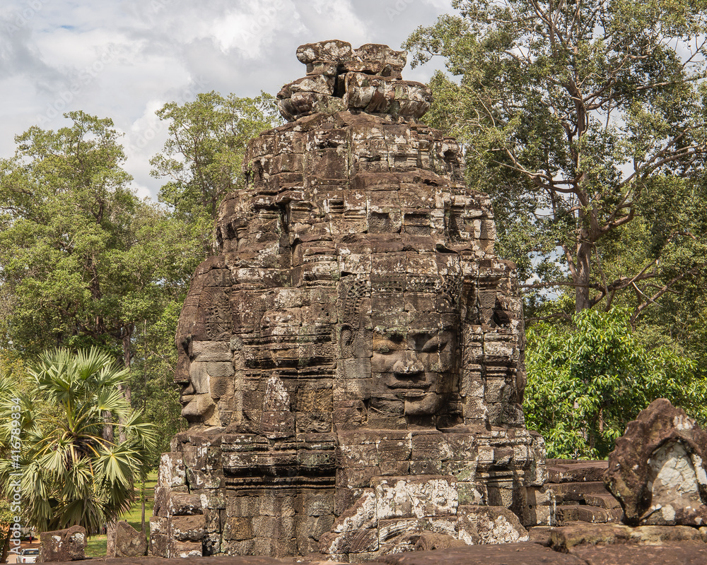 Travel through Cambodia at the temple complex. Travel through Cambodia at the temple complex.