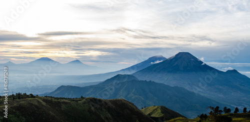 Mountain view from the top of Mount Prau © Nasrul Ma Arif