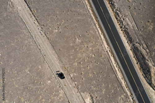 Death Valley bird eye view