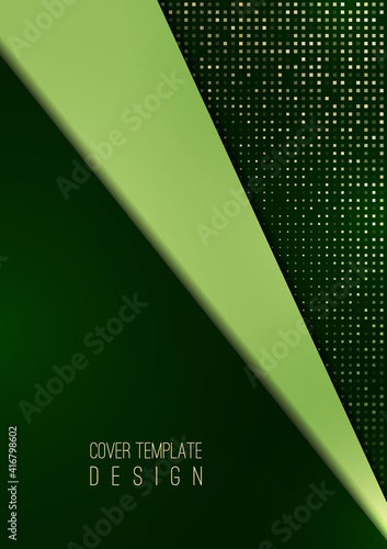 Abstract geometric background, halftone dots, polygonal style. The best design for your advertisement, poster, banner. Vector