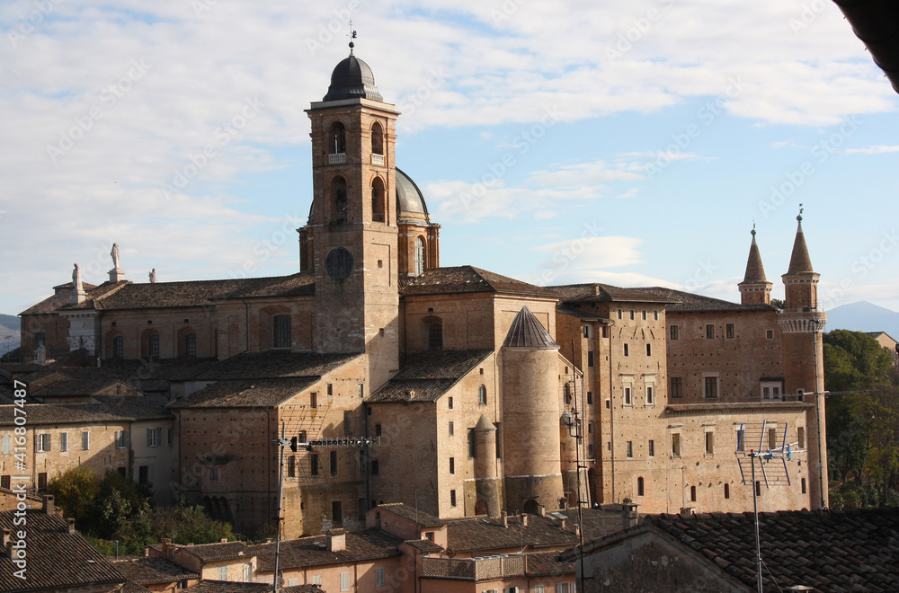 Palais ducal à Urbino, Italie