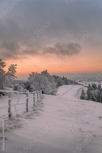 Eisige Winterlandschaft