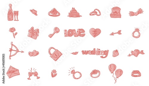 drawings for the wedding love and understanding