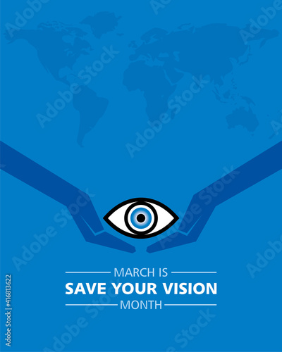 Save your vision month observed in month of March