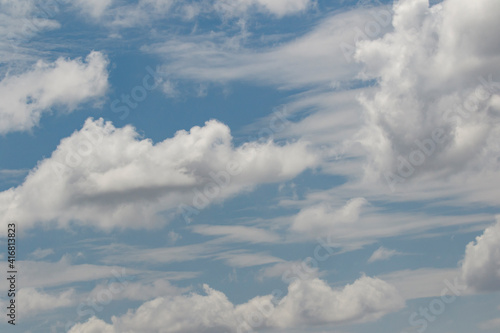 Fototapeta Naklejka Na Ścianę i Meble -  Cumulus clouds.