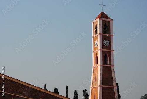 Clocher de l'église catholique de Gitega, Burundi, Afrique