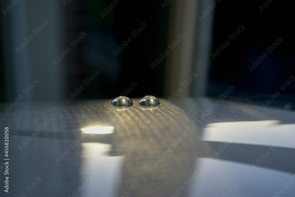 colourfull waterdrops 