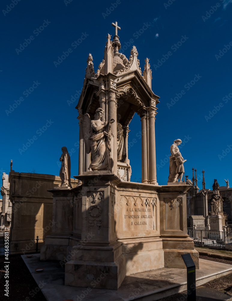 Obraz premium Cemetery Barcelona