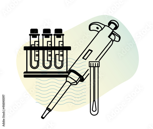 PCR Test - Nasal Nasopharyngeal and Buccal Swab Testing for COVID-19 - Icon