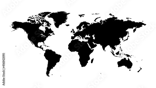 World Map Vector. Map of The World