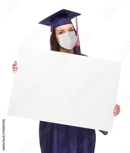 Graduating Female Wearing M...